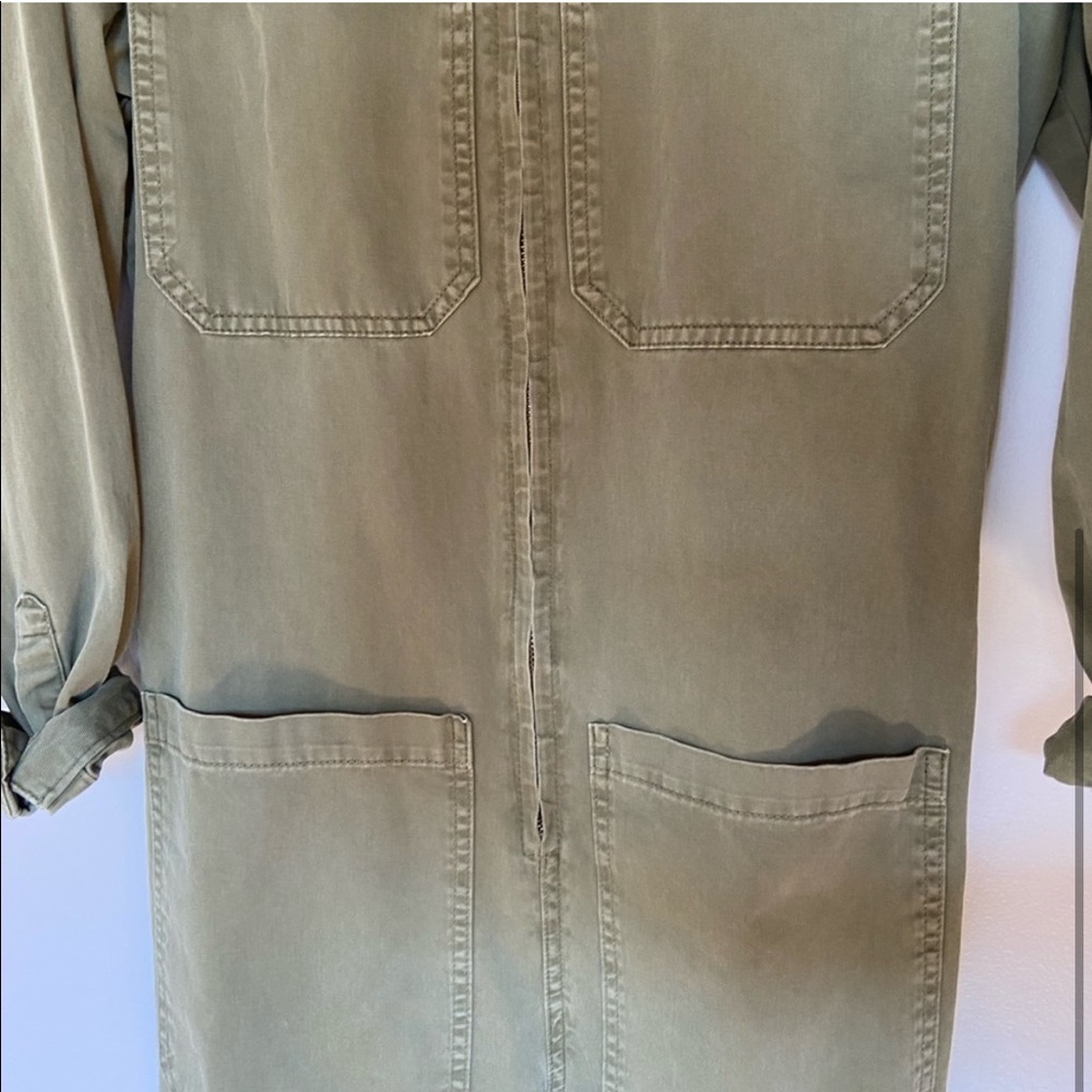 Zara military zip Jumpsuit